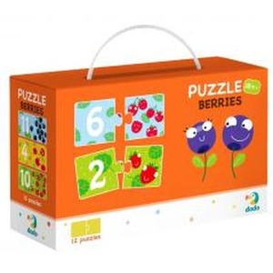 Puzzle 12x2 Cyferki - jagódki