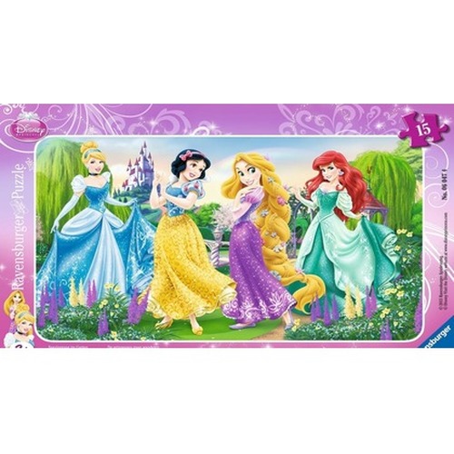 Puzzle 15 Disney Princess Frame