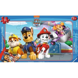 Puzzle 15 Paw Patrol Brave Rescuers Frame