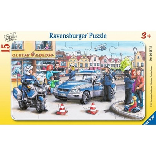 Puzzle 15 Police Deployment Frame