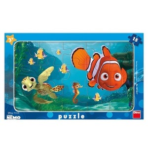 Puzzle 15 ramkowe Gdzie jest Nemo
