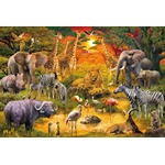 Puzzle 150 el. Zwierzęta w Afryce
