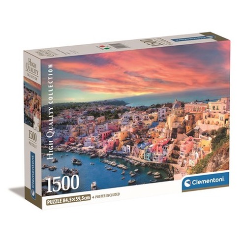 Puzzle 1500 Compact  Picturesque Procida Island 31721