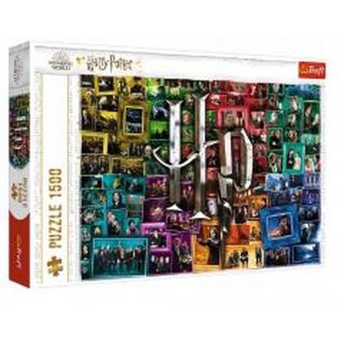 Puzzle 1500 Harry Potter Na przestrzeni filmów
