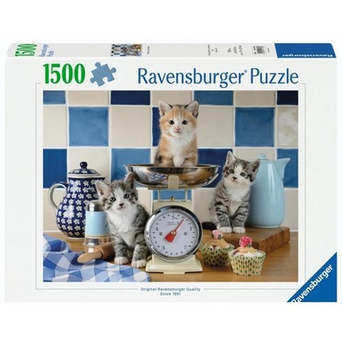 Puzzle 1500 Kittens in the Kitchen