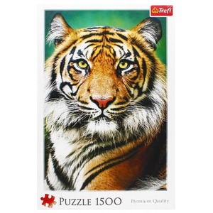 Puzzle 1500 Portret tygrysa TREFL