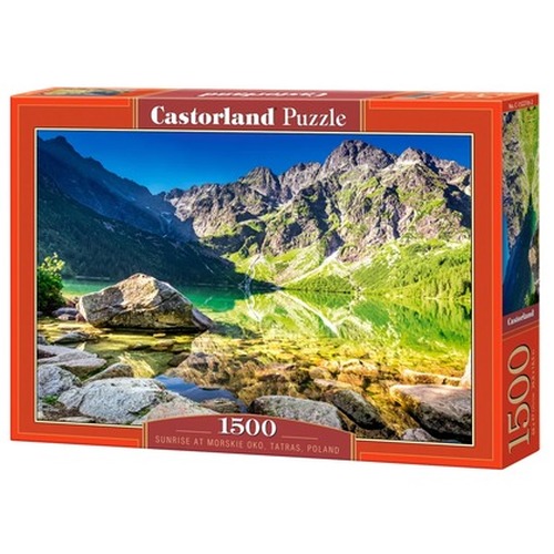 Puzzle 1500 Sunrise at Morskie Oko Tatras Poland C-152216-2
