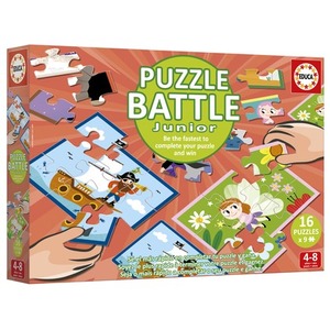 Puzzle 16 x 9 el. Postacie z baśni