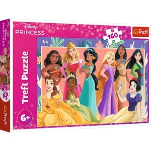Puzzle 160 Prawdziwe Ksieżniczki Disney Princess 15427