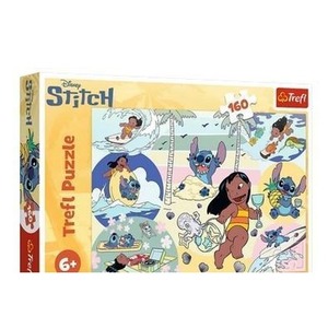 Puzzle 160 Stitch rządzi TREFL