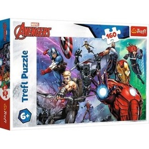 Puzzle 160 Zawsze gotowi bohaterowie Disney Marvel The Avengers 15424