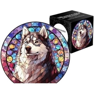 Puzzle 168el Witraż. Pies