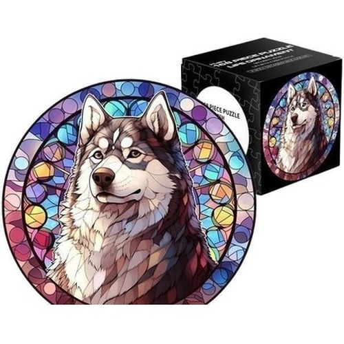 Puzzle 168el Witraż. Pies