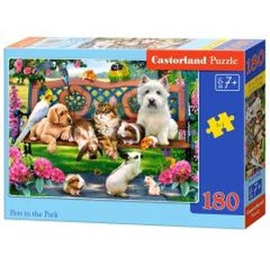 Puzzle 180 Pets in the Park CASTOR