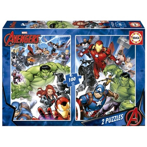 Puzzle 2 x 100 el. Avengers