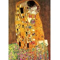 Puzzle 2 x 1000 el. Pocałunek / Dziewica, Gustav Klimt