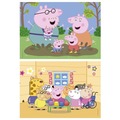 Puzzle 2 x 48 el. Świnka Peppa