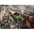 Puzzle 2 x 500 el. FALCON Kolejowy przewóz poczty