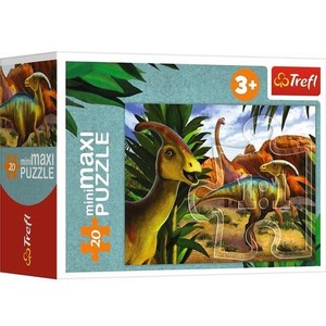 Puzzle 20 miniMaxi Poznaj świat dinozaurów 2 TREFL