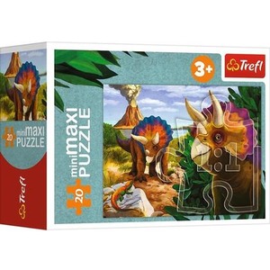 Puzzle 20 miniMaxi Poznaj świat dinozaurów 4 TREFL