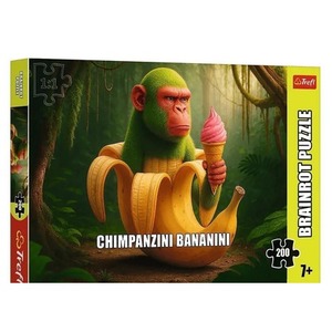 Puzzle 200 BrainRots Chimpanzini Bananini