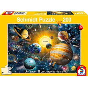 Puzzle 200 el. Układ słoneczny