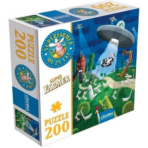 Puzzle 200 elementów Superfarmer