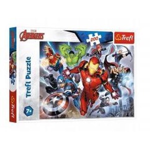 Puzzle 200 Waleczni Avengersi TREFL