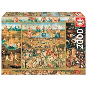 Puzzle 2000 el. Ogród rozkoszy ziemskich, Hieronim Bosch
