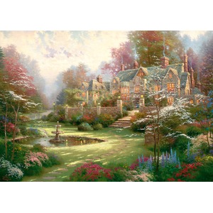 Puzzle 2000 el. THOMAS KINKADE Wiosenny ogród