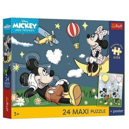 Puzzle 24 Maxi Disney Przyjaciele Myszki TREFL