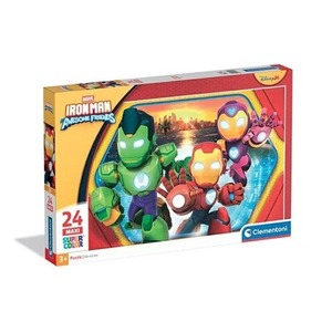 Puzzle 24 Maxi Super kolor Iron Man and His Awesome friends 24829