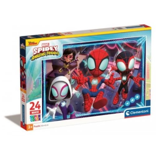 Puzzle 24 Maxi Super Kolor Marvel Spidey