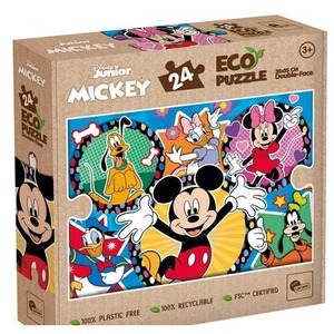 Puzzle 24 Myszka Miki Eko dwustronne