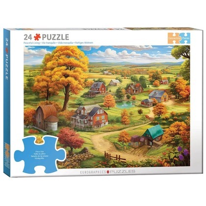 Puzzle 24 Peaceful Living by Chris Bigelow 6724-6018