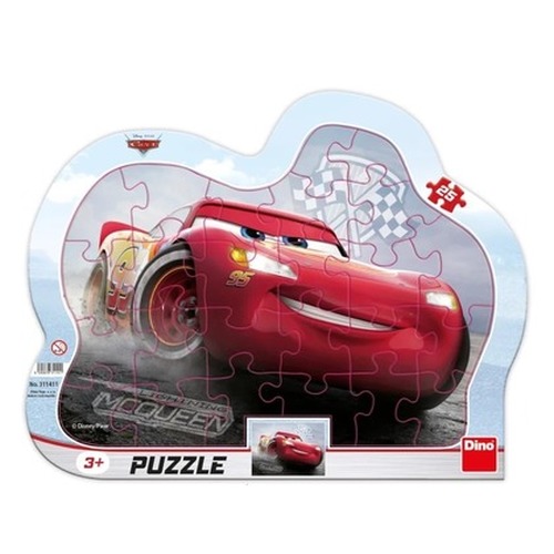 Puzzle 25 ramkowe Auta cars II Zygzak