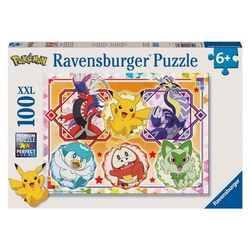 Puzzle 2D 100 Pokemon