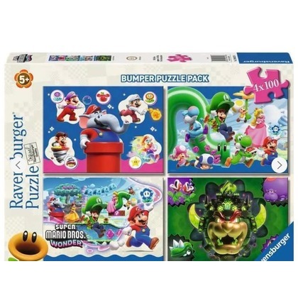 Puzzle 2D 4x100el Super Mario
