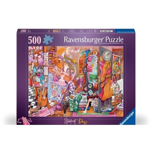 Puzzle 2D: Artystyczny nieład 500el