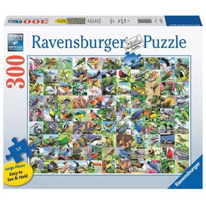 Puzzle 2D Duży Format 99 zachwycających ptaków 300 elementów