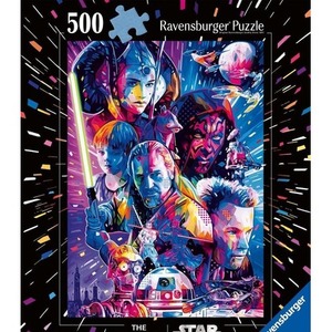 Puzzle 2D: Star Wars Mroczne Widmo 500el