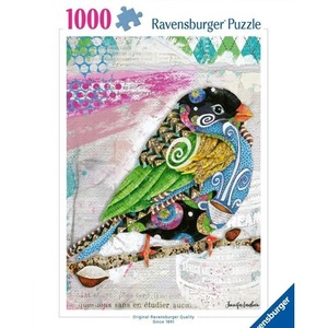 Puzzle 2D: Zakręcony ptak 1000el