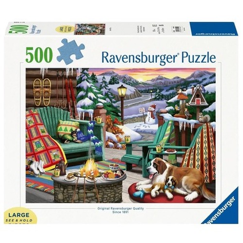 Puzzle 2D: Zimowy klimat 500el