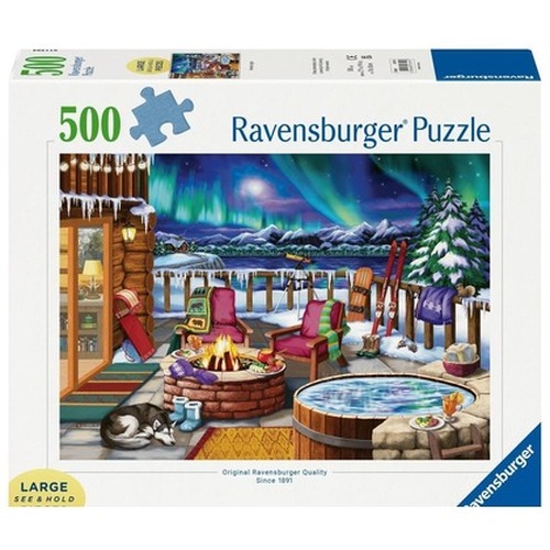 Puzzle 2D: Zorza polarna 500el