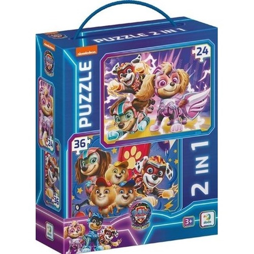 Puzzle 2w1 Psi Patrol. Dbamy o bezpieczeństwo