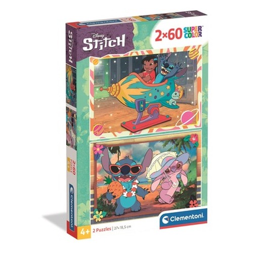 Puzzle 2x60 Super kolor Stitch 24822