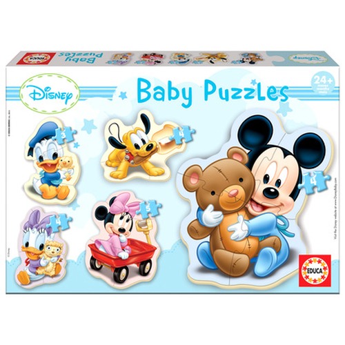 Puzzle 3-5 el. Mała Myszka Miki i mali przyjaciele