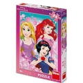Puzzle 3 Księżniczki Disneya 24el