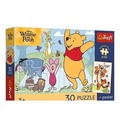 Puzzle 30 Disney Kubuś Puchatek + plakat TREFL