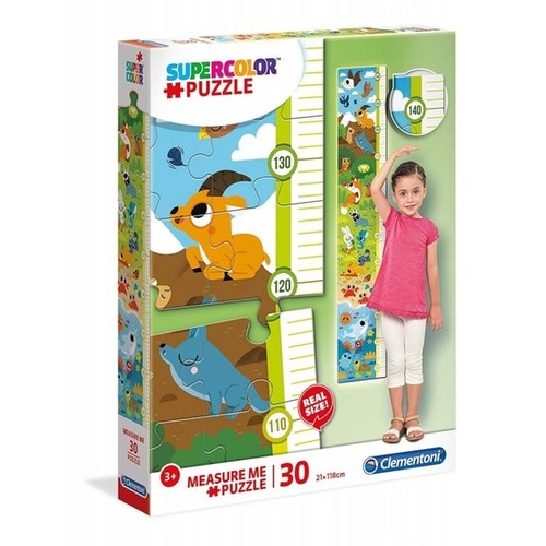 Puzzle 30 elementów Measure Me - Słodkie zwierzątka